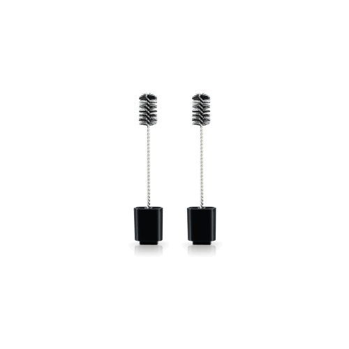 Kit de duas escovas de limpeza Preto